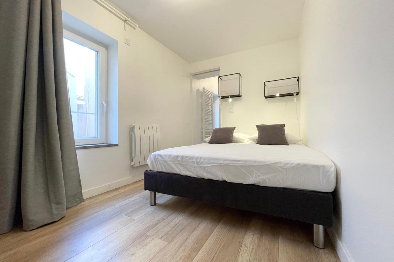 #Cf In White&Gray Center Leilighet Grenoble Eksteriør bilde