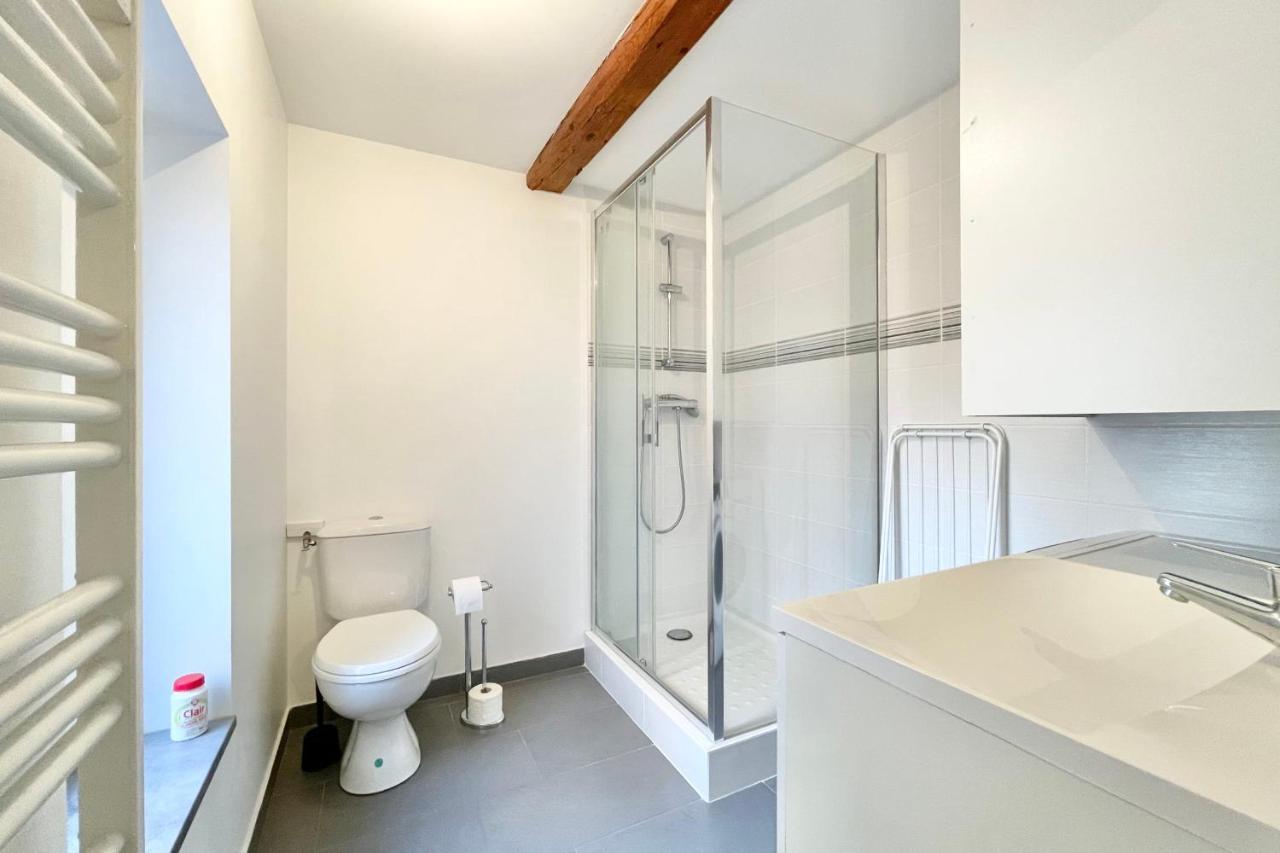 #Cf In White&Gray Center Leilighet Grenoble Eksteriør bilde